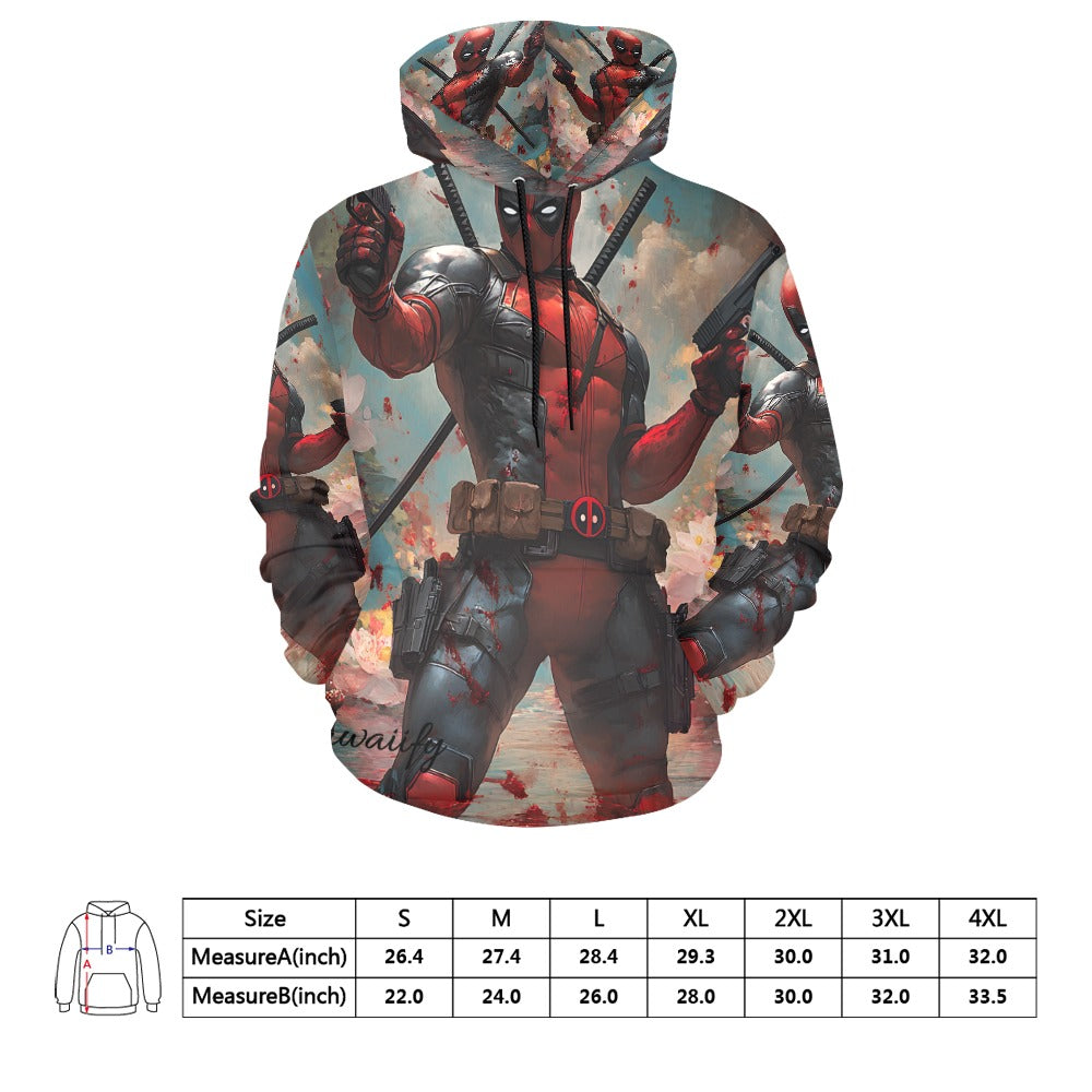 Deadpool & Dead Lotus Unisex Hoodie