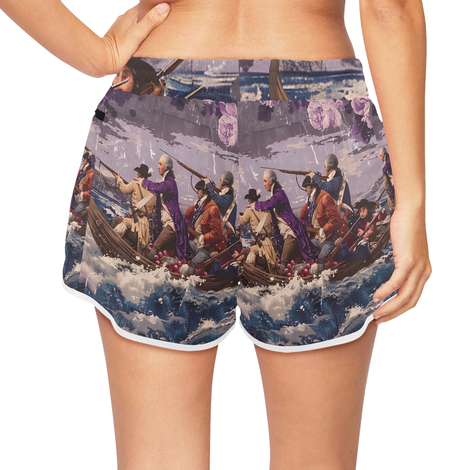 George Washington Delaware Crossing Women's Sports Shorts