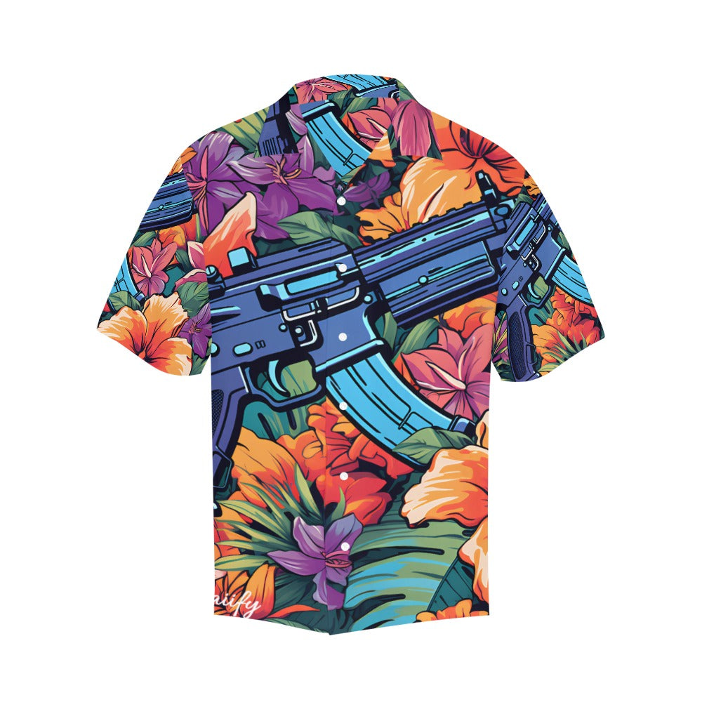 Men's M4 Military Tribute Hawaiian Shirt