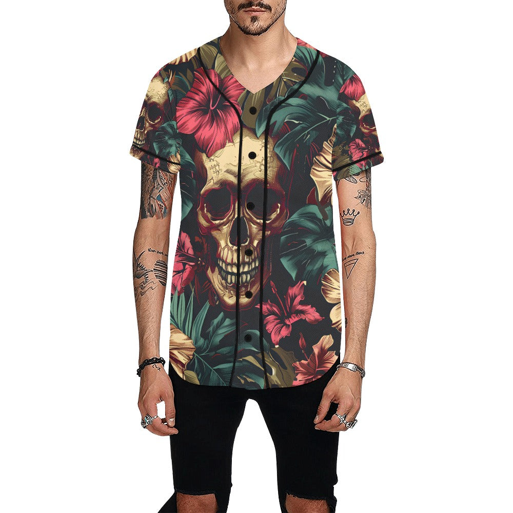 Dia De Los Muertos Baseball Jersey