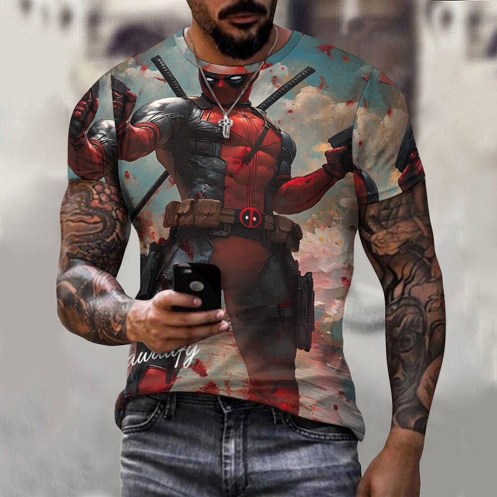 Deadpool & Dead Lotus Men's T-shirt