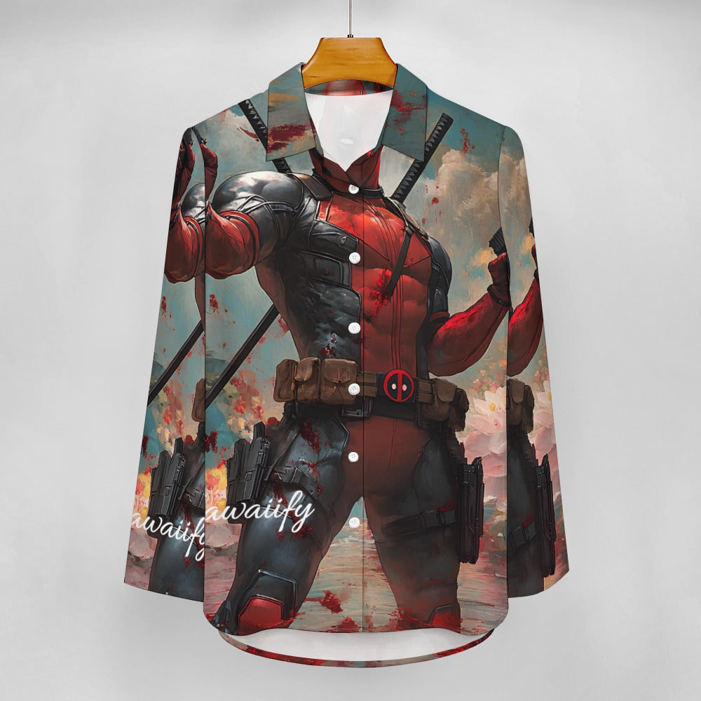 Deadpool & Dead Lotuses Irregular Hem