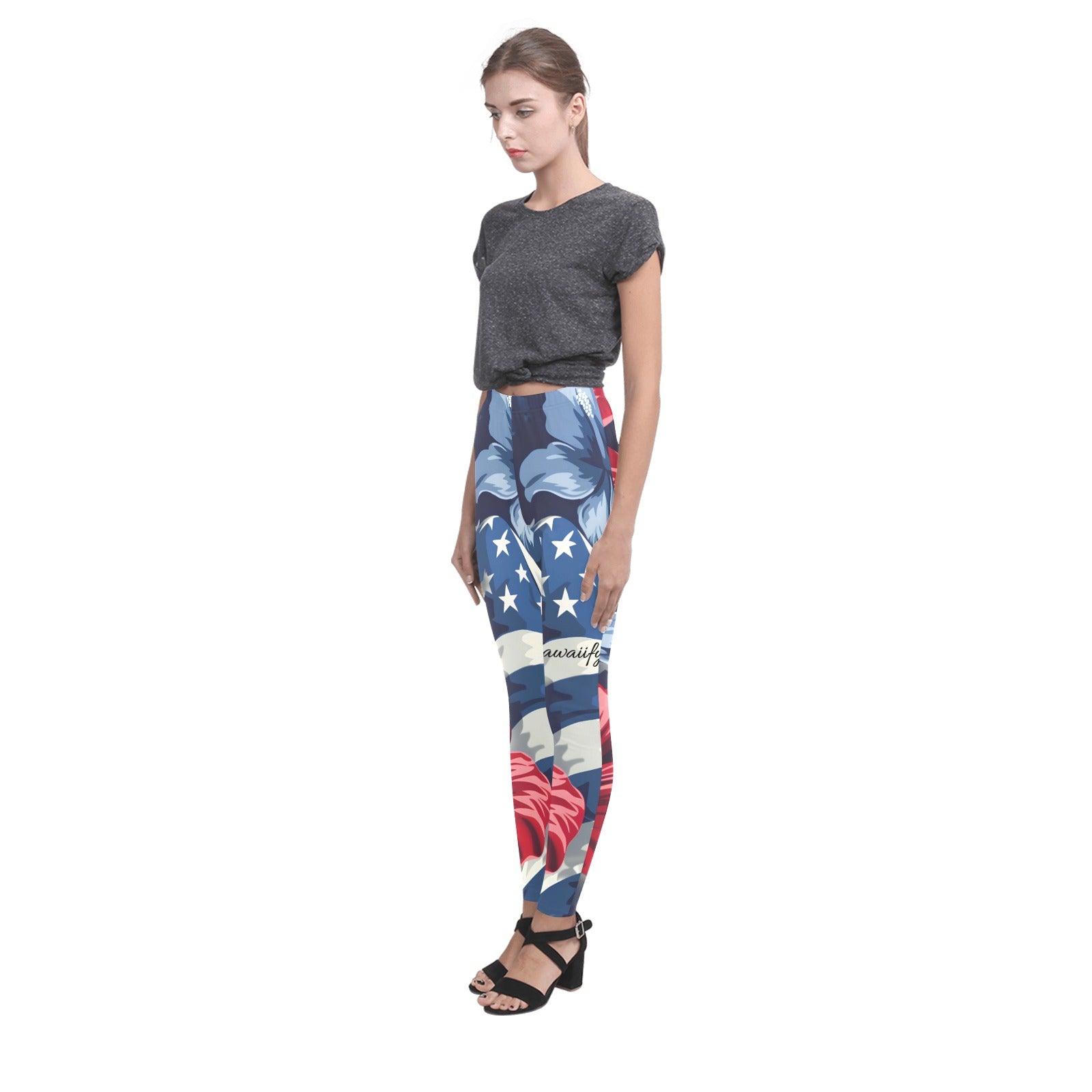 July 4th Parade Women's Leggings - Blue Edition