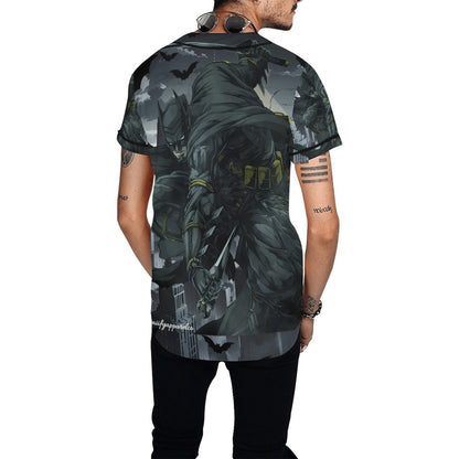 Batman Ninja "Out For Blood" Gotham city Baseball Jersey