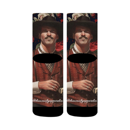 “I’m Your Huckleberry” – Doc Holliday Tombstone Crew Socks | Hawaiify Apparel Co.