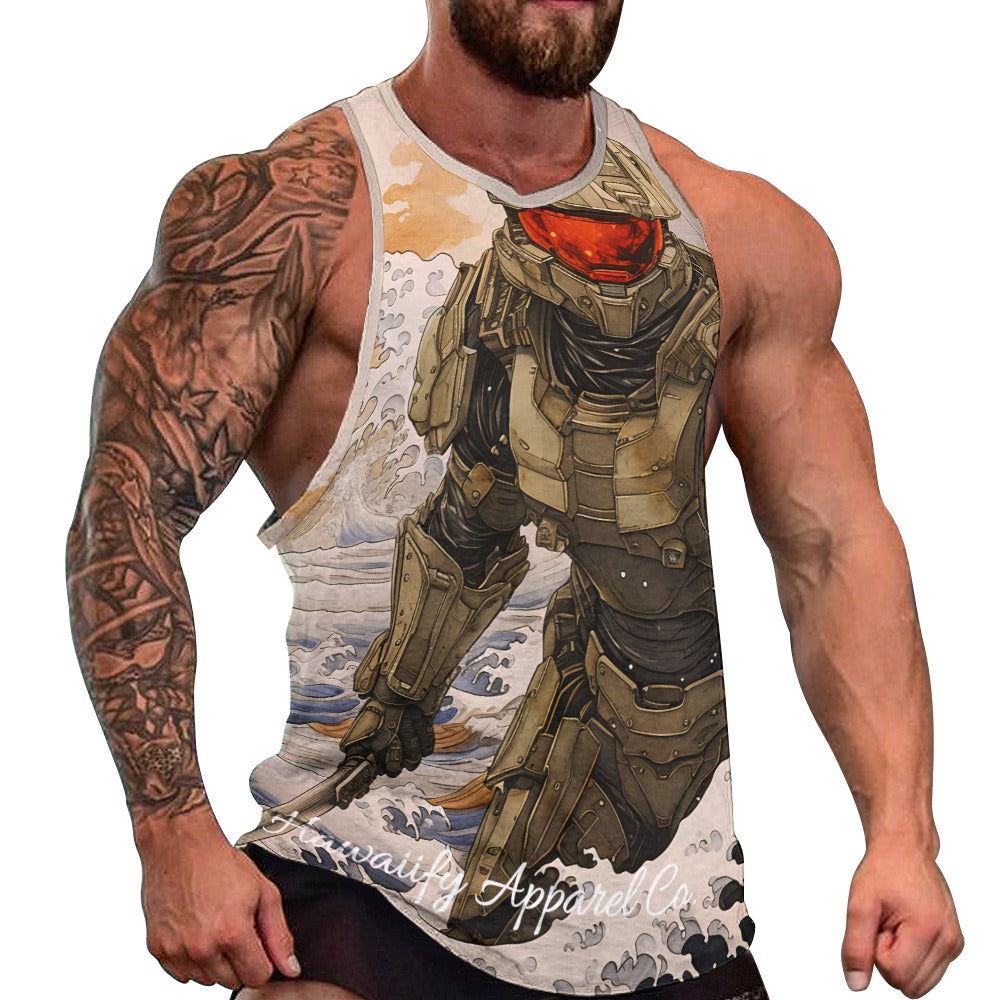 Master Chief Big Kona Wave Men's Tank Top