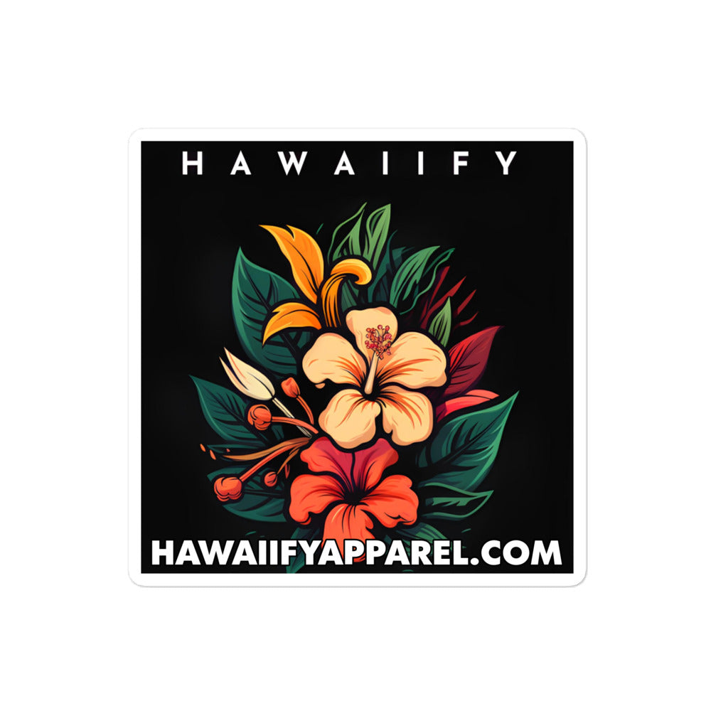 Hawaiify Logo Sticker