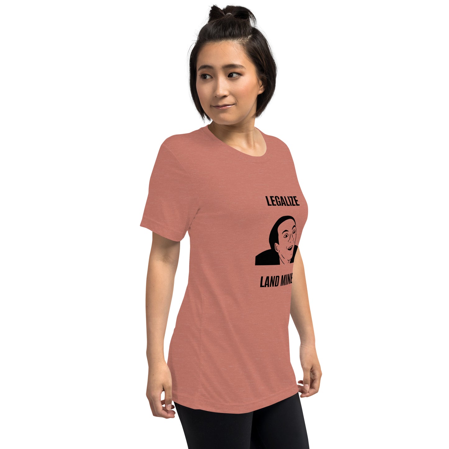 Legalize Landmines Athletic Fit T-Shirt