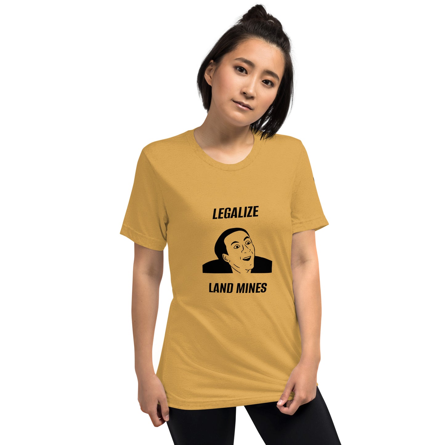 Legalize Landmines Athletic Fit T-Shirt