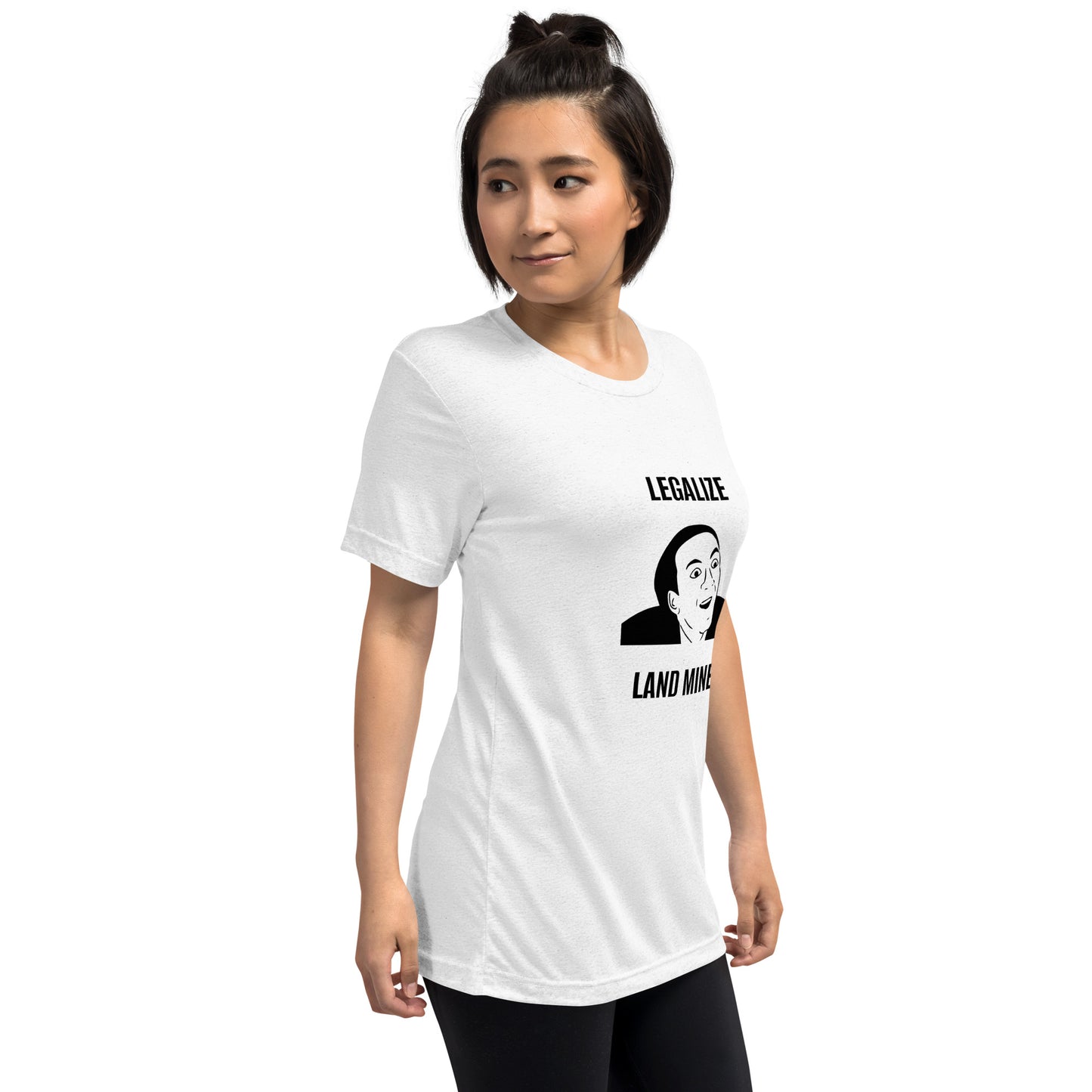 Legalize Landmines Athletic Fit T-Shirt