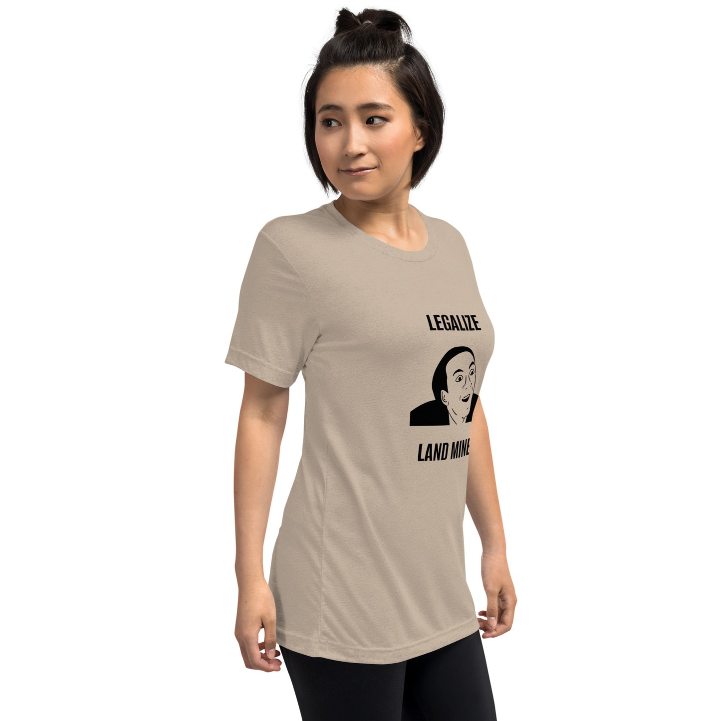 Legalize Landmines Athletic Fit T-Shirt